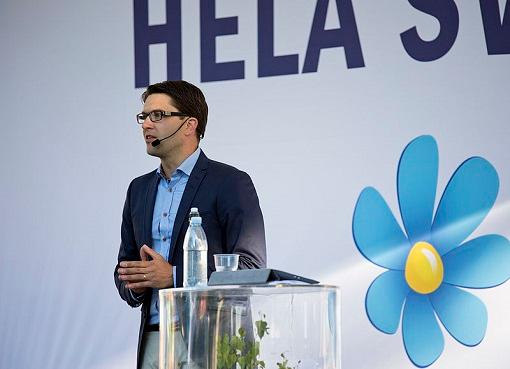En tårta i ansiktet